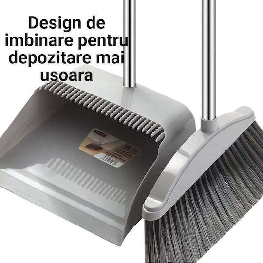 Cu Mâner Lung Gri 100 cm