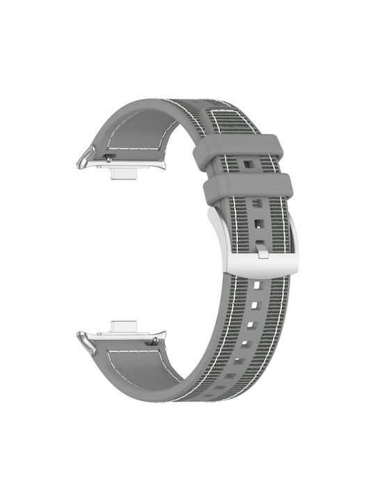 Каишка Текстил Сив (Xiaomi Mi Band 8 Pro / Redmi Watch 4 / Xiaomi Smart Band 9 Pro)