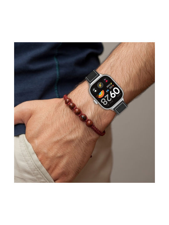 Каишка Текстил Сив (Xiaomi Mi Band 8 Pro / Redmi Watch 4 / Xiaomi Smart Band 9 Pro)