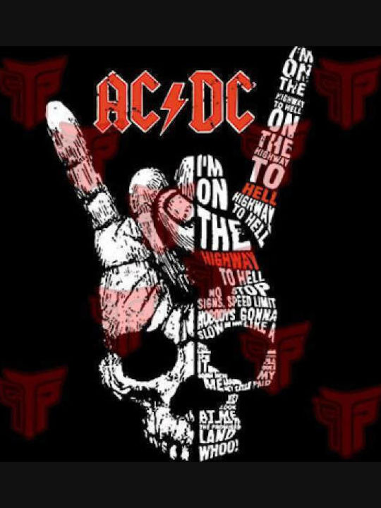 Adult Hooded Sweatshirt Takeposition Z-cool Acdc Highway To Hell Black 908-7516b-02 Adult Hooded Sweatshirt Takeposition Z-cool Acdc Highway To Hell Black 908-7516b-02