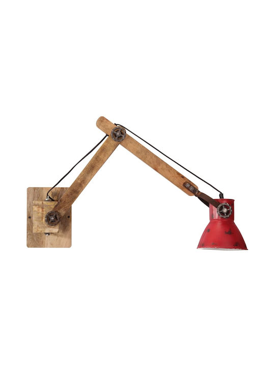 vidaXL Lumină de Perete cu Soclu E27 Bronz 20x20x20cm