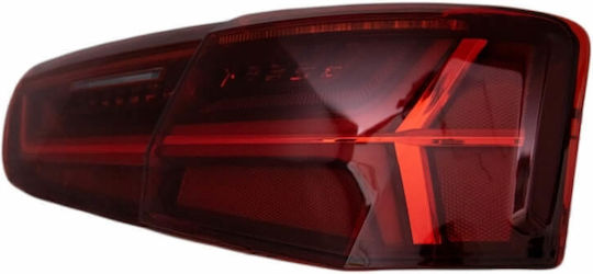 Πισινά Φανάρια Set Audi A6 C7 11-15 Led Bar Dynamic Κόκκινο Crystal Eagle Eyes