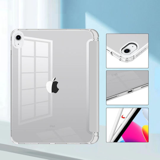 Tech-Protect SC Pen Hybrid Flip Cover Γκρι (iPad 10.9)