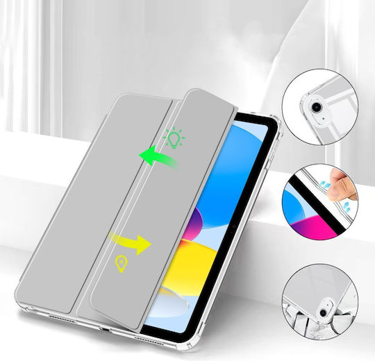 Tech-Protect SC Pen Hybrid Flip Cover Γκρι (iPad 10.9)