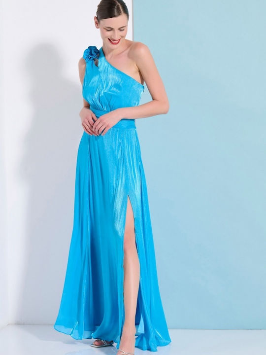 Matis Fashion Maxi Рокля Тюркоазен