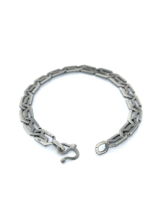 Drandakis Herren Armband Kette aus Silber