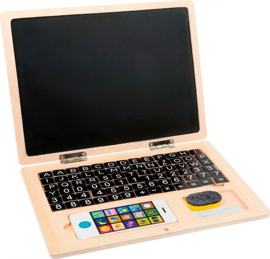 Small Foot Ξύλινο Laptop Μαυροπίνακας