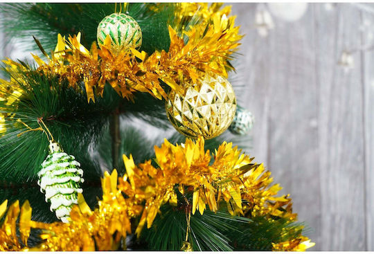 Christmas Ribbon Gold 200x6.5cm 1pc