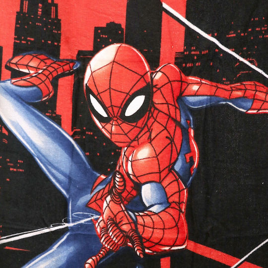 Marvel Kinder-Strandtuch Rot Spiderman 140x70cm