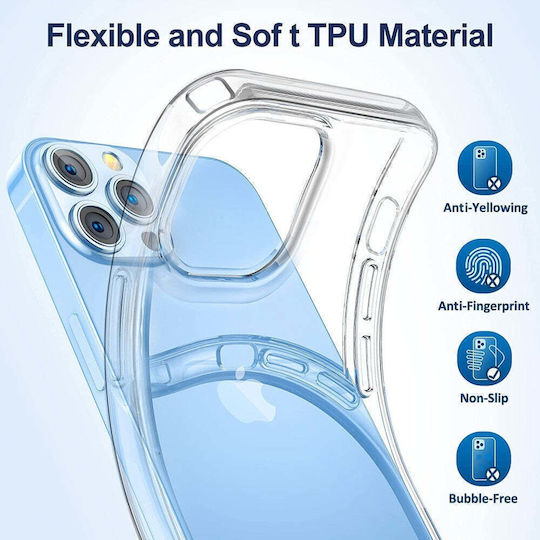 Back Cover Silicon Transparent (Huawei Nova 8i)