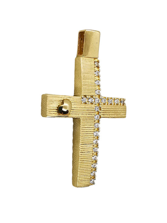 Kosmima1 Gold Σταυρός Beidseitig