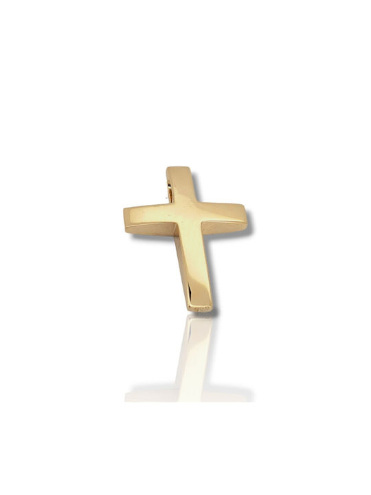 Mentzos Gold Kreuz 14K