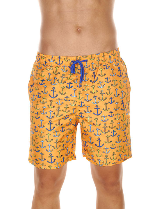 Comfort Men's Swimwear Bermuda Orange