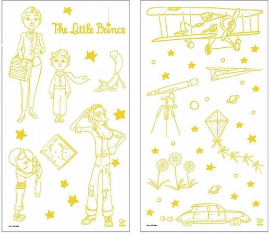 Αυτοκόλλητα Hape Littlle Prince Glow In Dark 2 Καρτέλες 05844