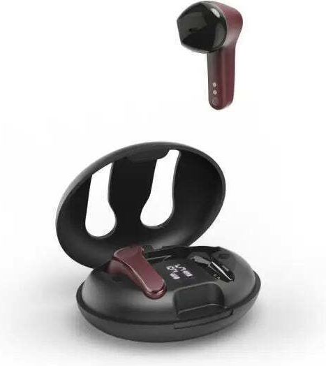 HAMA Spirit Unchained Earbud Bluetooth Handsfree Ακουστικά με Θήκη Φόρτισης Κόκκινα
