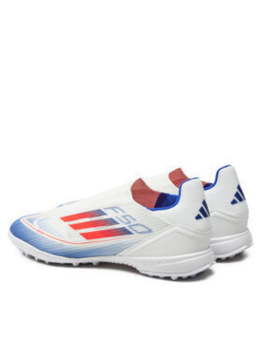 Adidas League Ll TF Low Football Shoes with Molded Cleats White