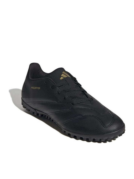 adidas Predator Club Football Shoes with Molded Cleats Black