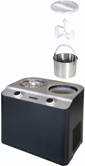 Unold Doppio Ice Cream Maker 2x1.2lt Black