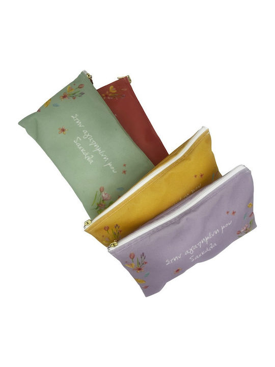 Necessaire in Grün Farbe