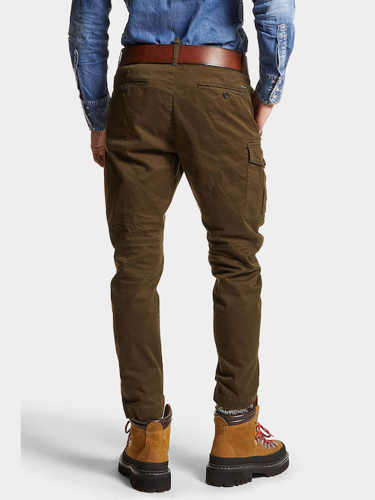 Dsquared2 Men's Trousers Military Green