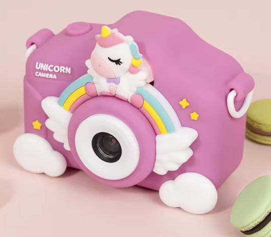 Unicorn Children's Camera Optical Zoom 8x Purple