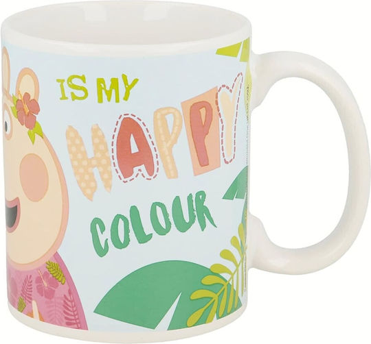 Peppa Pig Παιδική Peppa Pig Κούπα Κεραμική Μπλε 325ml