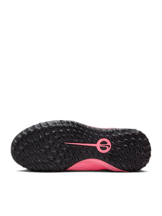 Tiempo Legend 10 Academy Kids Turf Soccer Shoes Pink