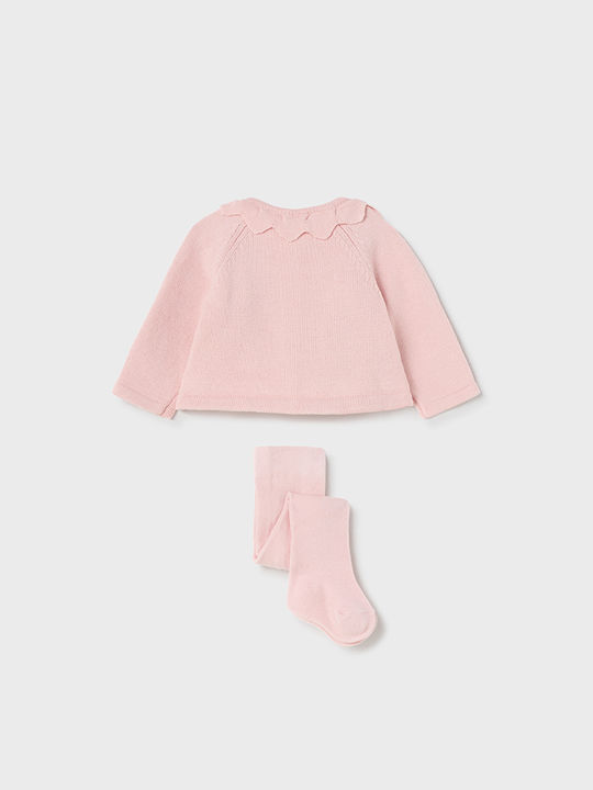 Mayoral Kids Bolero Knitted Pink