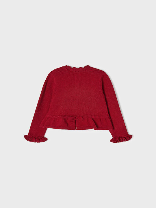 Mayoral Kids Bolero Knitted RED