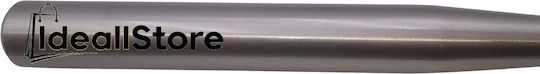 Set Two Ideallstore Home Run Aluminum Baseball Bats 80 Cm Silver