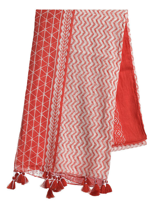 Ble Resort Collection Women's Scarf Red