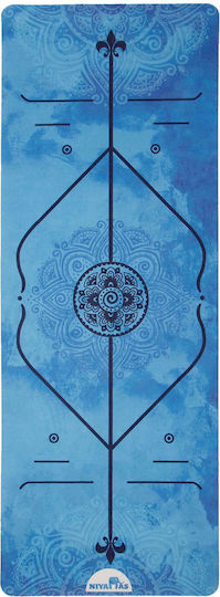 Pro Yoga Matte Gaja Indigo 183x68x0,5cm mit Tragegurt