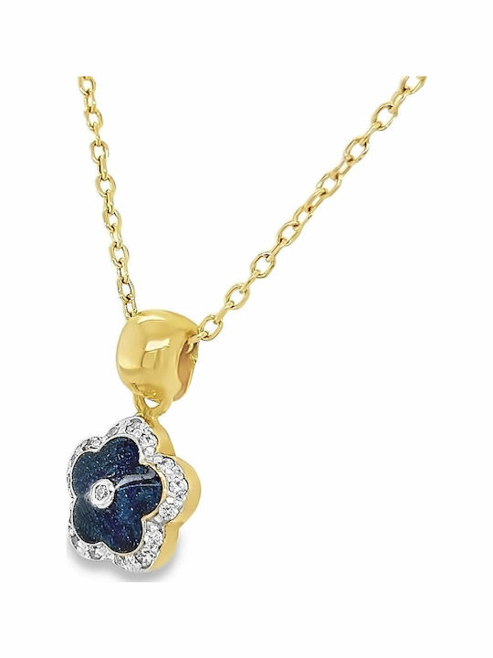 Xryseio Kids Pendant Made of 18K White Gold
