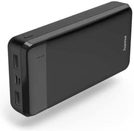 HAMA Eco Power 20 20000mAh 13W с 2 USB-A порта и USB-C порт Черен