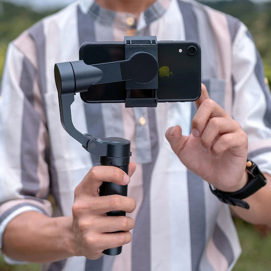 Techsuit Gimbal Κινητού Μαύρο