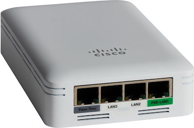 Cisco Business 145AC WiFi-Mesh-Netzwerk Zugriffspunkt Wi‑Fi 5 Dualband (2,4 & 5 GHz) in Einzelner Bausatz Gray