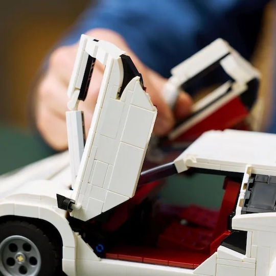LEGO Icons Lamborghini Countach 5000 Quattrovalvole For 18+ Years 1506 Pieces
