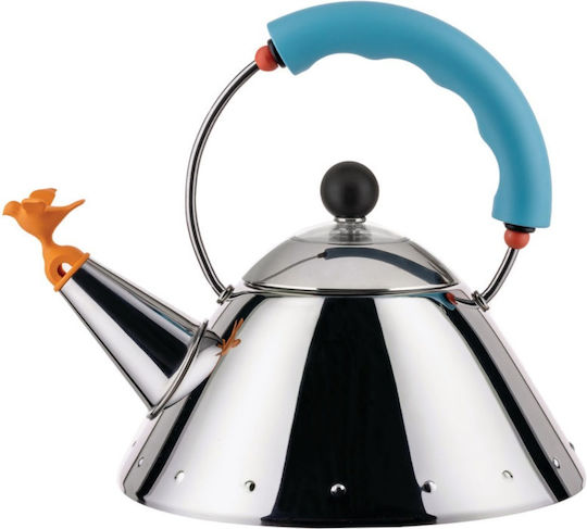 Alessi Alessi Rostfreier Stahl Teekessel Silber 1000ml