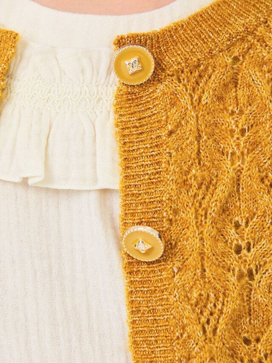 Kids Cardigan Turmeric
