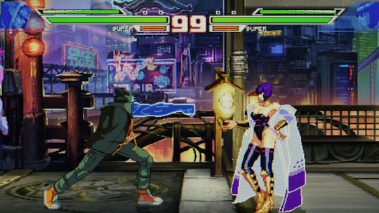 Blazing Strike Switch Game