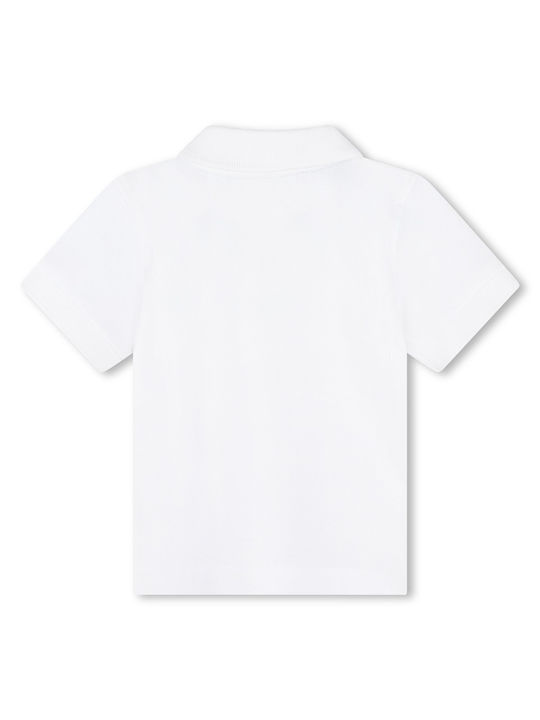 Timberland Kids Polo Short Sleeve White