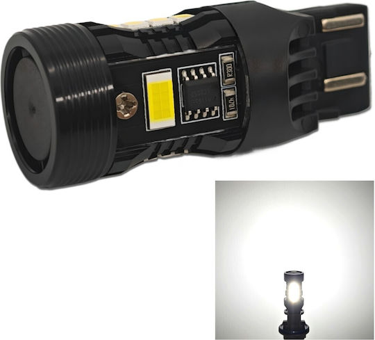 Λάμπα Αυτοκινήτου W21/5W LED 5500K Ψυχρό Λευκό 12V
