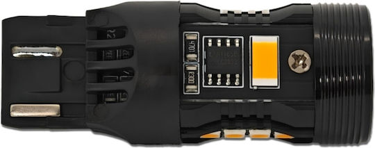 Lămpi Autoturismului W21W LED Portocaliu 12V 1buc