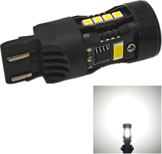 Λάμπα Αυτοκινήτου W21/5W LED 5500K Ψυχρό Λευκό 12V