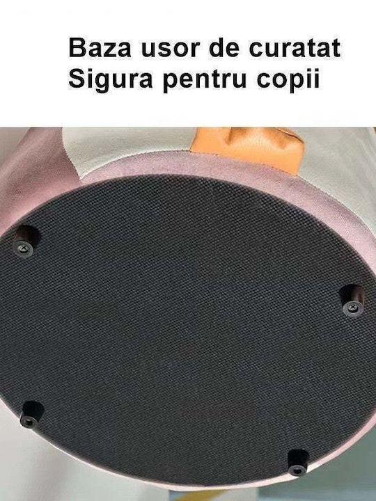 Παιδικό Σκαμπό Ροζ 25x29x29εκ.