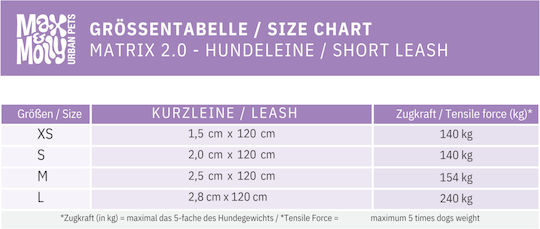 Max & Molly Short Leash Μatrix 2.0 Sand L