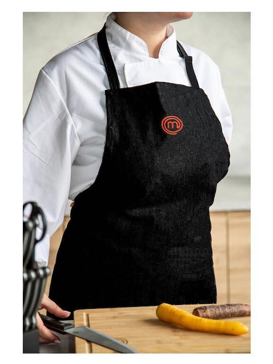 Quttin Apron Black 81x70cm