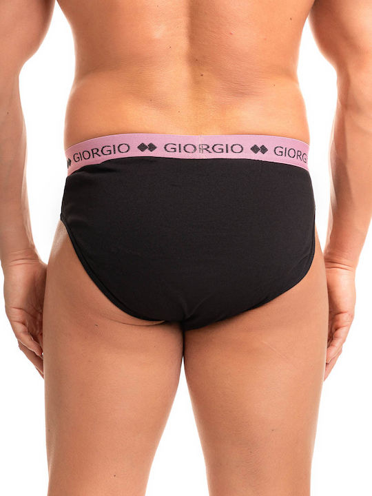 Men's Slip Black/ Pink