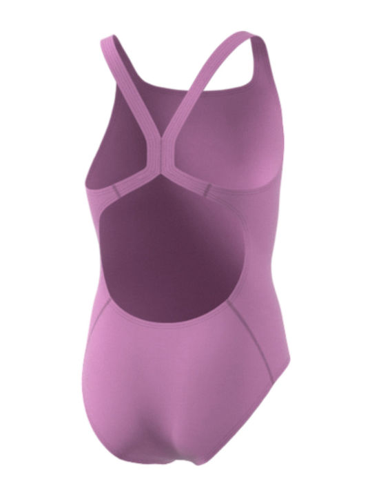 adidas Solid Costum de baie pentru copii Întreg Purple
