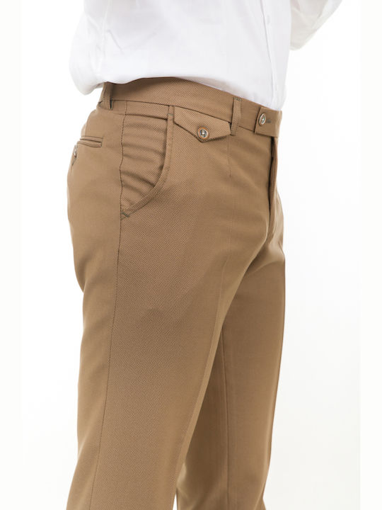 Mezzo Uomo Men's Trousers Camel